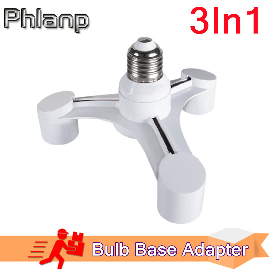 Photography Bulb - 전구 소켓 3In1 E27 ~ E27