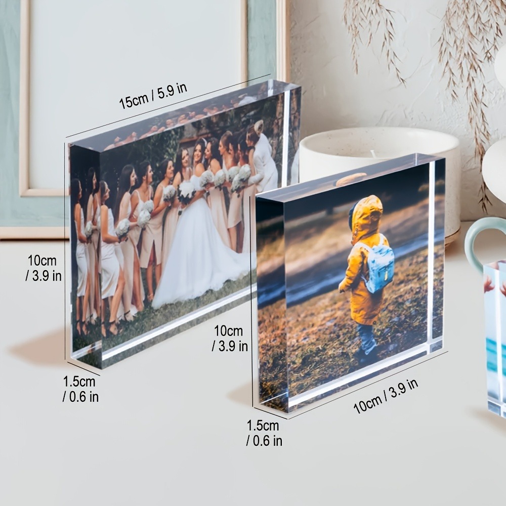 Photographic Memory - 맞춤형 3D 아크릴 사진 블록 -