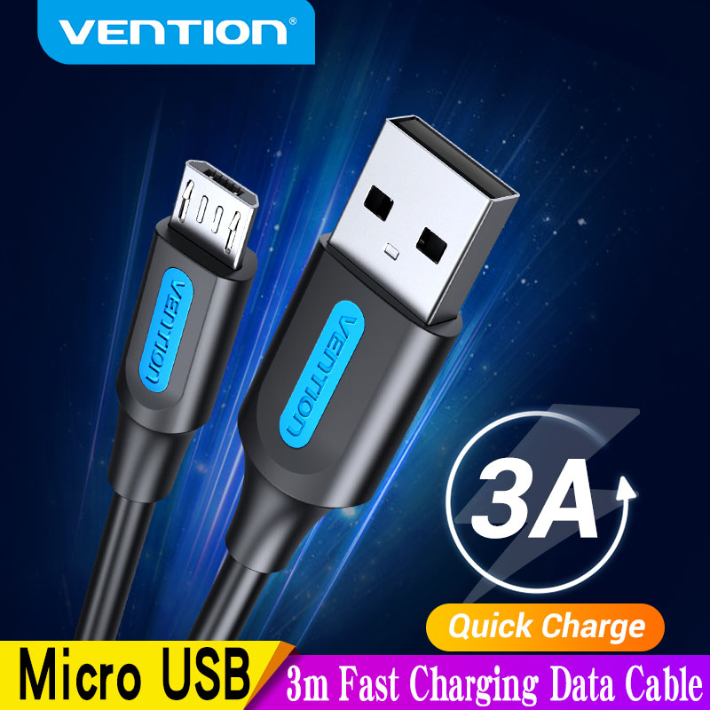 Photography Kit Xiaomi - Vention 마이크로 USB 케이블 3A 나일론