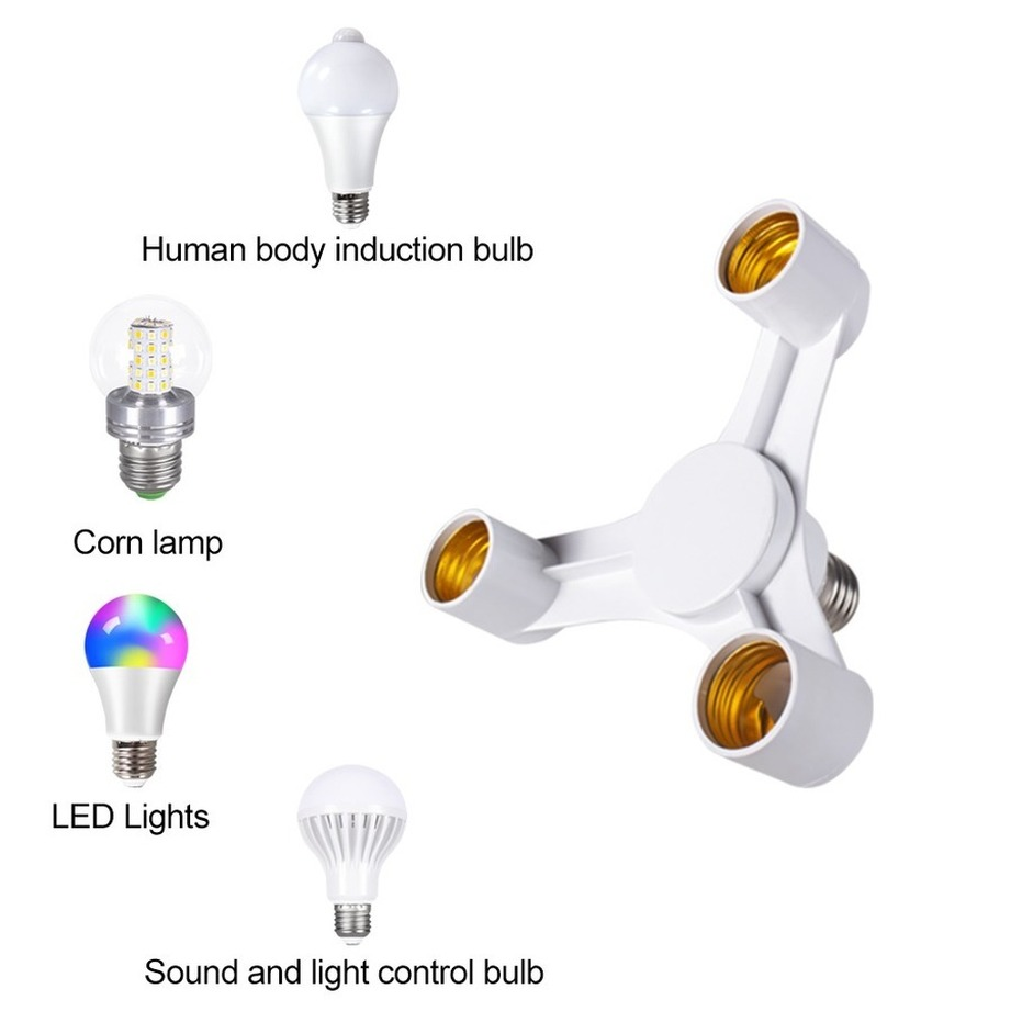 전구 소켓 3In1 E27 ~ E27 확장 LED 램프 - Photography Bulb 리뷰 및 가격