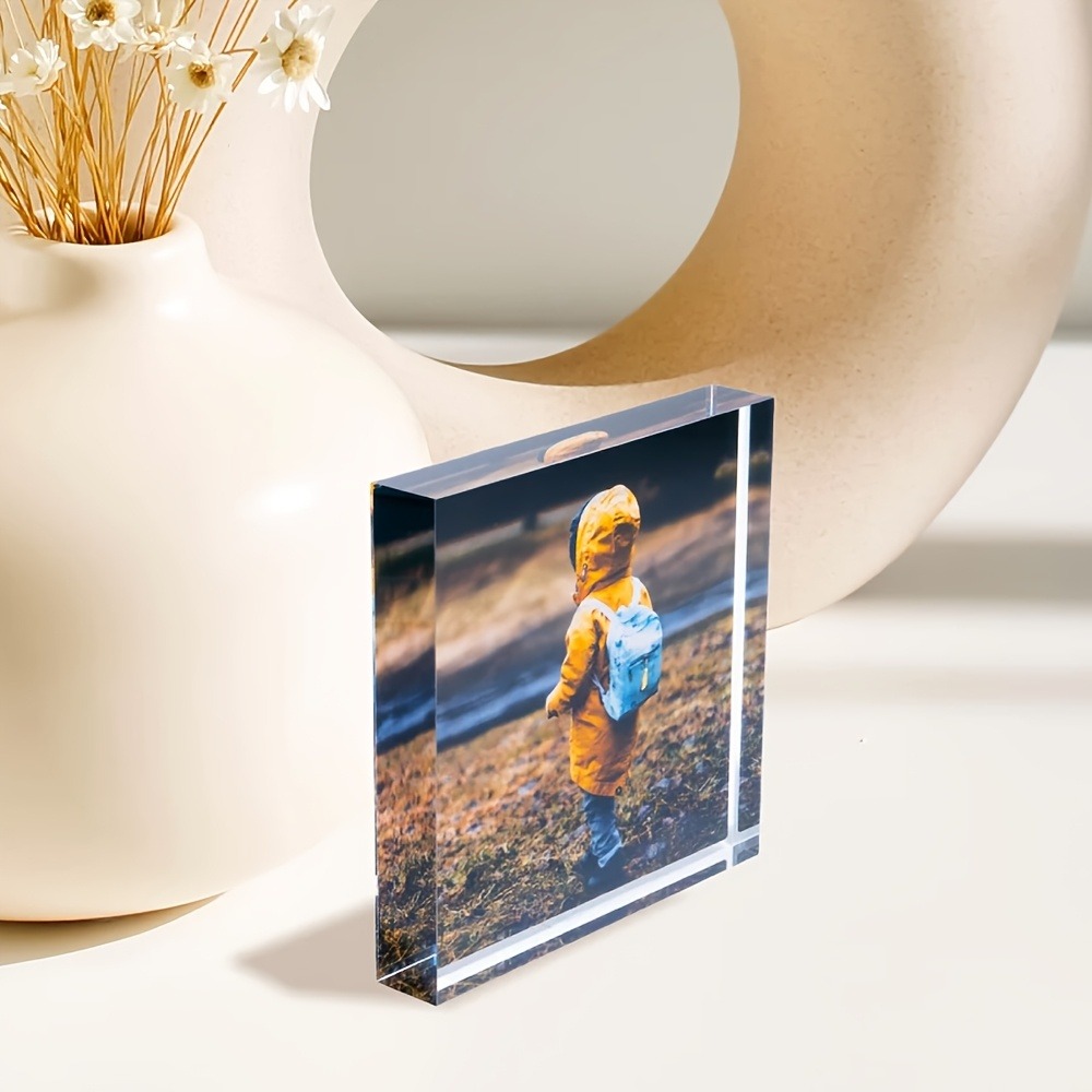맞춤형 3D 아크릴 사진 블록 - 사진 디자인 가능,  - Photographic Memory 리뷰 및 가격
