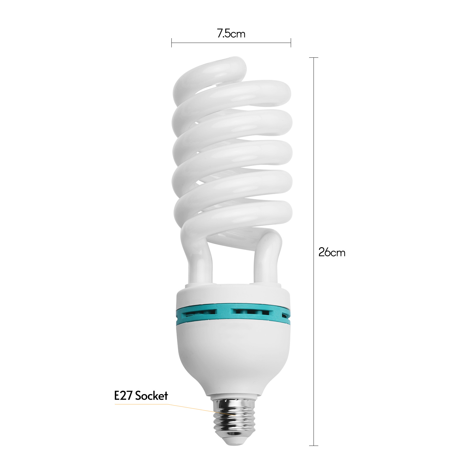 Andoer 사진 비디오 조명용 나선형 형광 전구, 일 - Photography Bulb 리뷰 및 가격