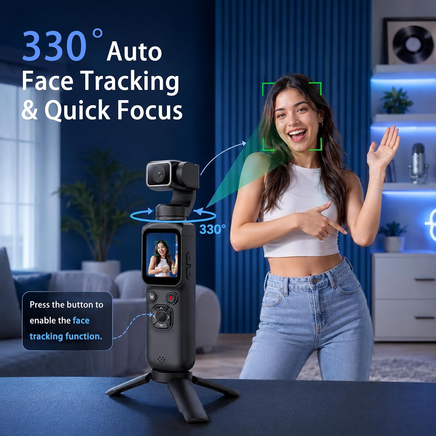 유튜브 초보자를 위한 4K 핸드헬드 짐벌 브이로그 카메 - Photography Blog 리뷰 및 가격